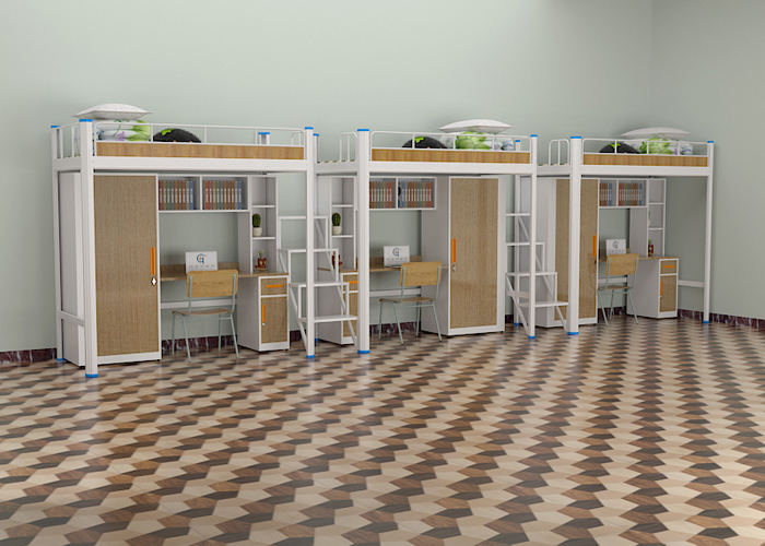 網(wǎng)購(gòu)組合公寓床，選靠譜的寢室公寓床廠家