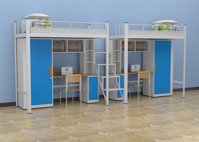 宿舍公寓床，雙層鐵床，單層鐵床的適用范圍