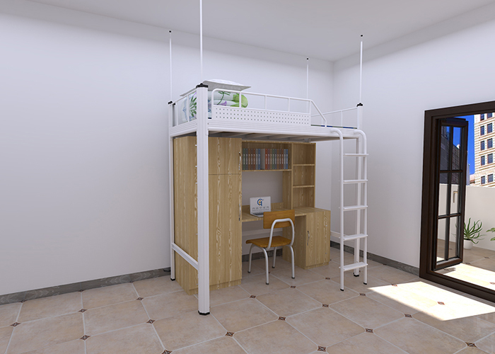 有這么一款不用螺絲銜接的卡扣式學(xué)生宿舍床，是什么體驗(yàn)？