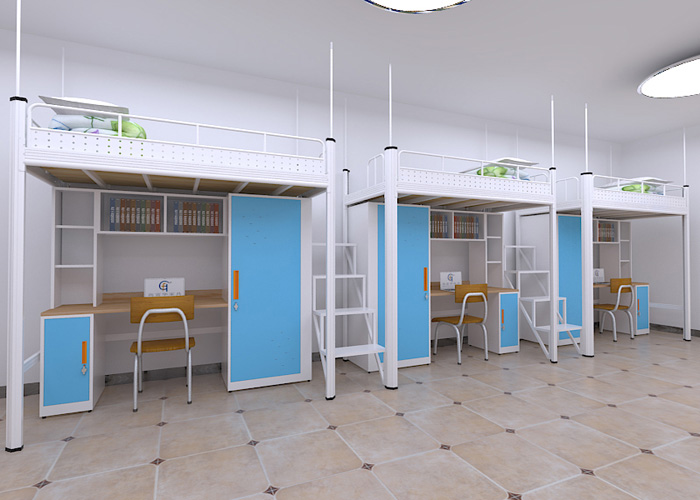 學生宿舍鐵架床：宿舍既好管理又不再亂糟糟【好用且經(jīng)濟 】