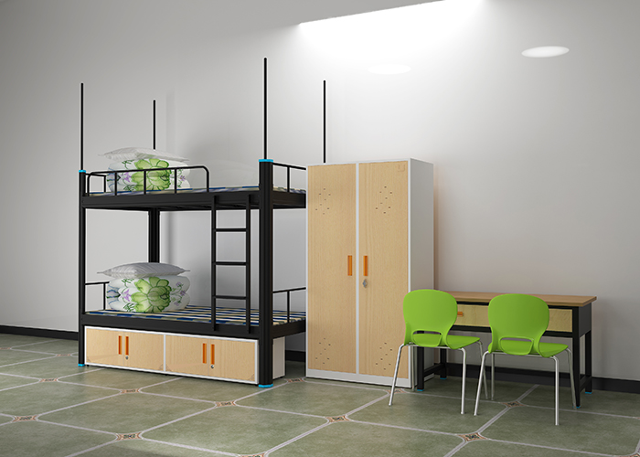 學(xué)生鐵架床多少錢一張？ 一套上下鋪鐵床多少錢？